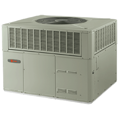 Trane XR14c packaged heat pump systems.