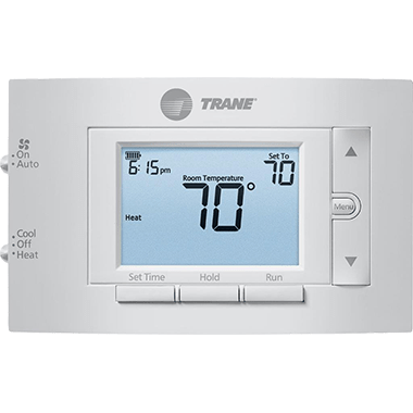 Trane XR202 thermostat.