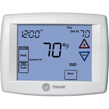 Trane XR302 thermostat.