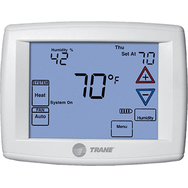 Trane XR303 thermostat.